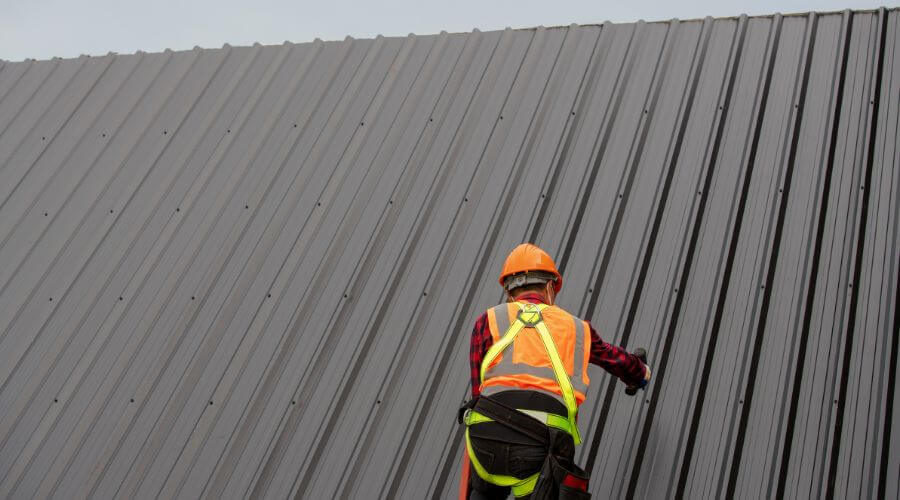 Professional metal roof installation services in Gibsland, LA