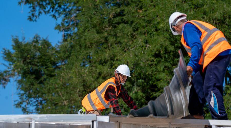 Professional metal roof installation in Gibsland, LA